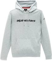 Alpinestars - Alpinestars Linear Hoodie - 1213-51670-1026-S - Gray Heather - Small - Image 1