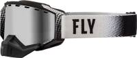 Fly Racing - Fly Racing Zone Snow Goggles - 37-50262 - Black/Gray / Silver Mirror/Smoke Lens - OSFM - Image 1