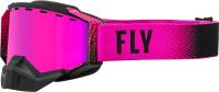 Fly Racing - Fly Racing Zone Snow Goggles - 37-50265 - Black/Pink / Pink Mirror/Pink Lens - OSFM - Image 1