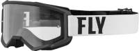 Fly Racing - Fly Racing Focus Goggles - 37-51146 - White/Black / Clear Lens - OSFM - Image 1