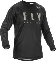 Fly Racing - Fly Racing F-16 Youth Jersey - 375-920YL - Black/Gray - Large - Image 1
