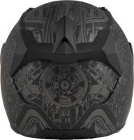 Fly Racing - Fly Racing Revolt FS Matrix Helmet - 73-83822X - Matte Gray/Black - 2XL - Image 2