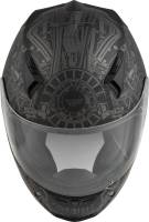 Fly Racing - Fly Racing Revolt FS Matrix Helmet - 73-83822X - Matte Gray/Black - 2XL - Image 3