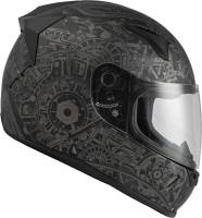 Fly Racing - Fly Racing Revolt FS Matrix Helmet - 73-83822X - Matte Gray/Black - 2XL - Image 4