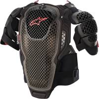 Alpinestars - Alpinestars A-6 Chest Protector - 67000221036XL2X - Anthracite/Black/Red - XL-2XL - Image 2