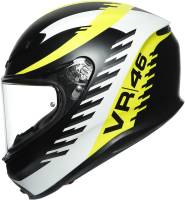 AGV - AGV K-6 Rapid 46 Helmet - 216301O0NY00105 - Black/Yellow - Small - Image 2