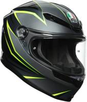 AGV - AGV K-6 Flash Helmet - 216301O2MY01108 - Gray/Black/Lime - ML - Image 1