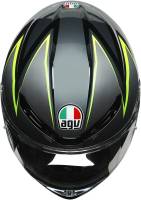 AGV - AGV K-6 Flash Helmet - 216301O2MY01110 - Gray/Black/Lime - X-Large - Image 4