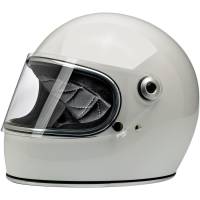 Biltwell Inc. - Biltwell Inc. Gringo S Helmet - 1003-804-101 - Gloss White - X-Small - Image 1