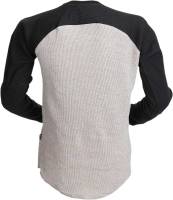 Z1R - Z1R Waffle Knit Long Sleeve Shirt - 2840-0149 - Gray - Small - Image 2