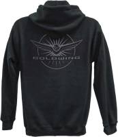 Factory Effex - Factory Effex Goldwing Burst Zip-Up Hoodie - 25-88812 - Black - Medium - Image 2