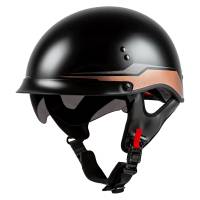 G-Max - G-Max HH-65 Full Dressed Source Helmet - H9652633 - Black/Copper - X-Small - Image 1