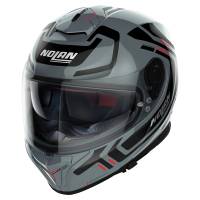Nolan - Nolan N80-8 Road Ally N-Com Helmet - N885275680511 - Slate Gray/Black - Large - Image 1