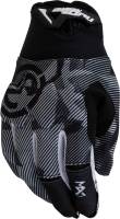 Moose Racing - Moose Racing MX1 Youth Gloves - 3332-1718 - Black/White - Small - Image 1