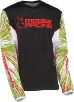 Moose Racing - Moose Racing Agroid Youth Jersey - 2912-2266 - Green/Red/Black - X-Small - Image 1