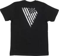 Moose Racing - Moose Racing Salute Youth T-Shirt - 3032-3691 - Black - Medium - Image 2