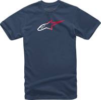 Alpinestars - Alpinestars Ageless Fade T-Shirt - 1232-72202-70-L - Navy - Large - Image 1