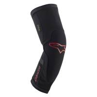 Alpinestars - Alpinestars Bicycle - Paragon Plus Knee Protectors - 1652419-13-XS - Black/Red - X-Small - Image 1
