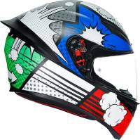 AGV - AGV K-1 Bang Helmet - 210281O2I005905 - Matte Italy/Blue - Small - Image 1