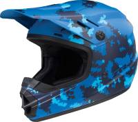 Z1R - Z1R Rise Digi Camo Youth Helmet - 0111-1463 - Matte Blue - Small - Image 1