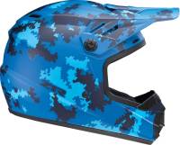 Z1R - Z1R Rise Digi Camo Youth Helmet - 0111-1463 - Matte Blue - Small - Image 2