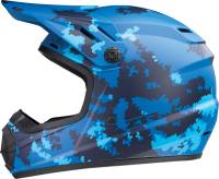 Z1R - Z1R Rise Digi Camo Youth Helmet - 0111-1463 - Matte Blue - Small - Image 5