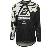 Answer - Answer Syncron Meltdown Jersey - 447951 - Gray/Hyper Acid/Black - X-Small - Image 1