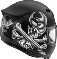 Arai Helmets - Arai Helmets Contour-X Jolly Roger Helmet - 0101-16673 - Black - X-Small - Image 2