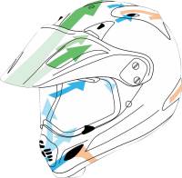 Arai Helmets - Arai Helmets XD4 Africa Twin Helmet - 0140-0227 - Africa Twin - X-Small - Image 3