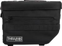 Thrashin Supply Company - Thrashin Supply Company Essential Saddlebags - Black - TSB-0006 - Image 4