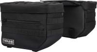 Thrashin Supply Company - Thrashin Supply Company Essential Saddlebags - Black - TSB-0006 - Image 2