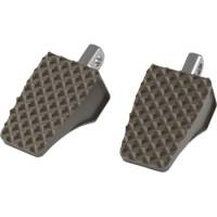 LA Choppers - LA Choppers Billet County Footpegs - Bronze - LA-P100-00Z - Image 1