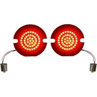 Custom Dynamics - Custom Dynamics Genesis 4 Solid Red Bullet Rear Turn Signal Insert - GEN-4-R-1156-T - Image 1