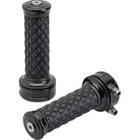 Biltwell Inc. - Biltwell Inc. Alumicore Grips - Black Electroplate - 6606-201-01 - Image 1