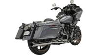 Bassani Manufacturing - Bassani Manufacturing 4 2-Into-1 Exhaust System - Black - 1F58M - Image 1