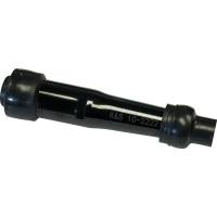 K&S Technologies - K&S Technologies Spark Plug Resistor Cover - Straight Type - 10/12mm. - Black Plastic - 10-2222 - Image 1
