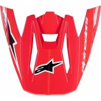 Alpinestars - Alpinestars Visor for S-M5 Corp Helmet - Bright Red - 8986323-3010-OS - Image 1