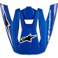 Alpinestars - Alpinestars Visor for S-M5 Corp Helmet - Blue - 8986323-7900-OS - Image 1