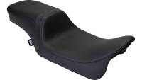Drag Specialties - Drag Specialties Performance Predator 2-Up Seat - Smooth - Solra-Reflective Leather - 0801-1495 - Image 1