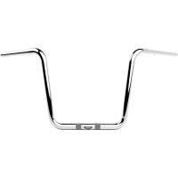 LA Choppers - LA Choppers 1-1/4in. Twin Round Handlebar - 14in. - Chrome - LA-7324-14C - Image 1
