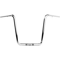 LA Choppers - LA Choppers 1-1/4in. Twin Round Handlebar - 16in. - Chrome - LA-7324-16C - Image 1
