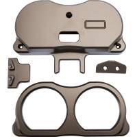 LA Choppers - LA Choppers Dual Gauge Mount for Performance Risers - Bronze - LA-7397-03Z - Image 1