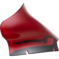 Klock Werks - Klock Werks Kolor Flare Windshield - 9in. - Red - KWW-01-0670 - Image 1