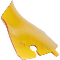 Klock Werks - Klock Werks Kolor Flare Windshield - 4in. - Yellow - KWW-01-0676 - Image 1