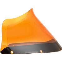 Klock Werks - Klock Werks Kolor Flare 9in. Winshield - Orange - KWW-02-0612 - Image 1