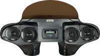 Hoppe Industries - Hoppe Industries 5556 Media Center Fairings - with Black Hand Controls - HPKT-1017A - Image 1