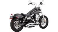 Vance & Hines - Vance & Hines Big Radius 2-Into-2 Exhaust System - Chrome - 26081 - Image 1