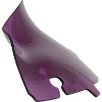 Klock Werks - Klock Werks Kolor Flare Windshield - 4in. - Purple - KWW-01-0680 - Image 2