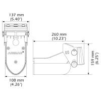 Airmar - Airmar TM185C-HW High Frequency Wide Beam CHIRP Transom Mount 14-Pin Transducer f/Humminbird - Image 3