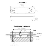 Garmin - Garmin Airmar R109LM Thru-Hull Transducer - Bare Wires - Image 3